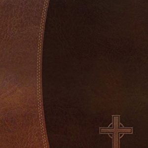 NKJV, Gift Bible, Imitation Leather, Brown, Red Letter Edition (Classic)