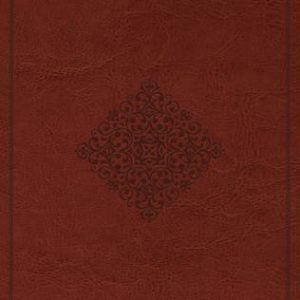 ESV Large Print Value Thinline Bible (TruTone, Tan, Ornament Design)